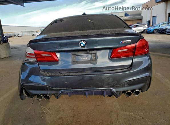 WBSJF0C54KB448414 2019 BMW M5 Black Widok z tyłu