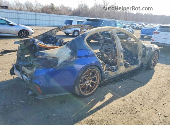 WBSJF0C55JB282919 2018 BMW M5 Blue 