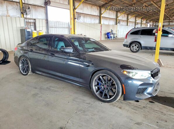 WBSJF0C55KB284364 2019 BMW M5 Charcoal Delantero derecho