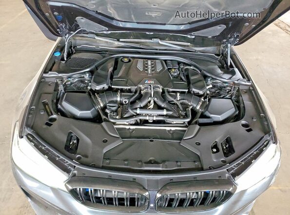 WBSJF0C55KB284364 2019 BMW M5 Charcoal Vista interior trasera