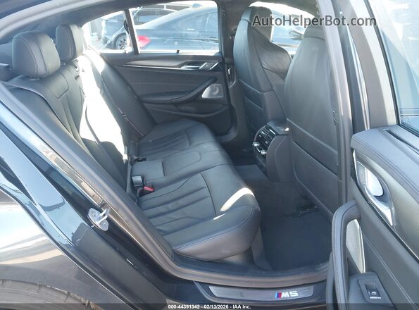 WBSJF0C58KB447976 2019 BMW M5 Gray VIN კოდის სტიკერის ხედი