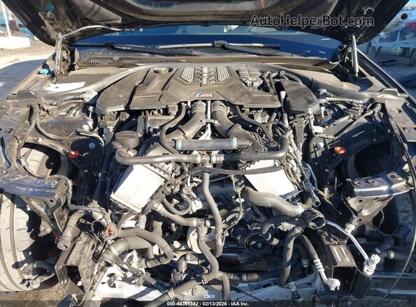 WBSJF0C58KB447976 2019 BMW M5 Gray უკანა ხედი