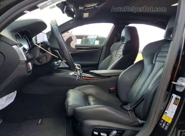 WBSJF0C5XKB446893 2019 BMW M5 Black Вид салону спереду