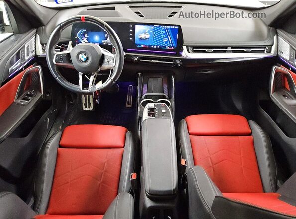 WBX13EF07R5Y24855 2024 BMW X1 White Widok deski rozdzielczej