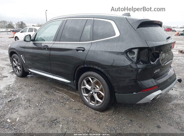 WBX47DP06PN203081 2023 BMW X3 Black Задня ліва чверть
