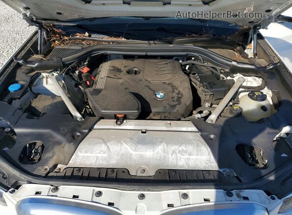 WBX47DP07NN125455 2022 BMW X3 White Vista del compartimento del motor