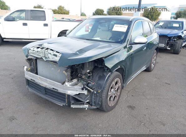 WBX73EF00P5X09537 2023 BMW X1 Green Przód lewy