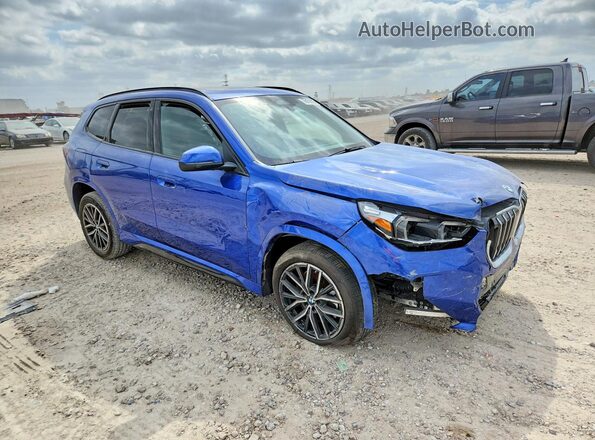WBX73EF09T5462237 2026 BMW X1 Синий Передняя правая четверть