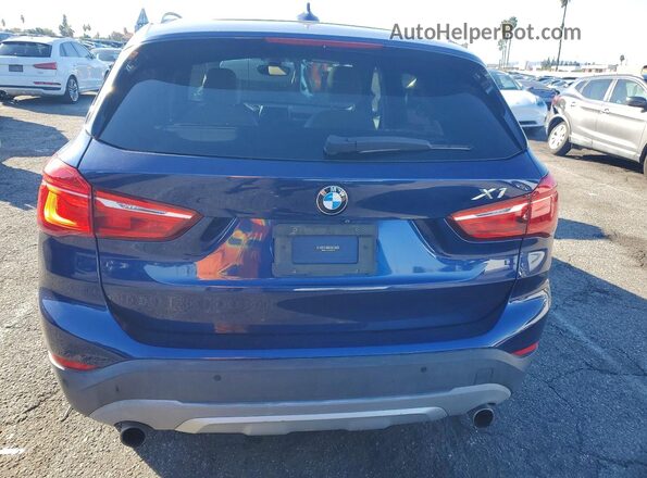 WBXHT3C37GP884279 2016 BMW X1 Blue უკანა ხედი