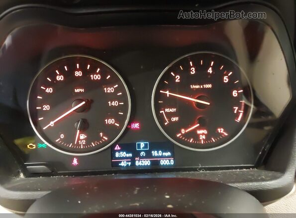 WBXHT3C38GP887188 2016 BMW X1 Blue Вид задніх сидінь