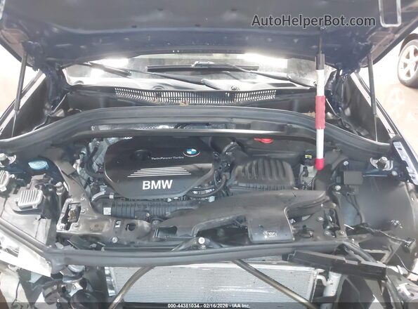 WBXHT3C38GP887188 2016 BMW X1 Blue Вид ззаду
