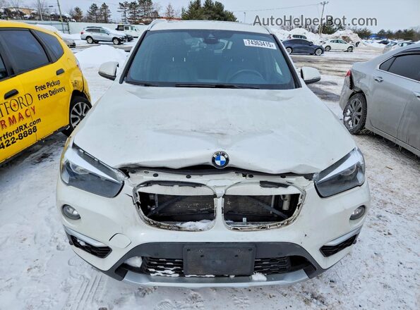 WBXHT3C55K5L90024 2019 BMW X1 White Widok z przodu