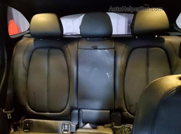 WBXHT3C59K5L90477 2019 BMW X1 Charcoal Rear seats view