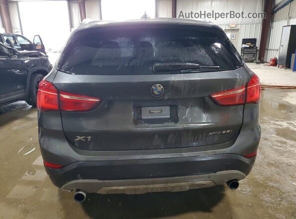 WBXHT3C59K5L90477 2019 BMW X1 Charcoal Rear view