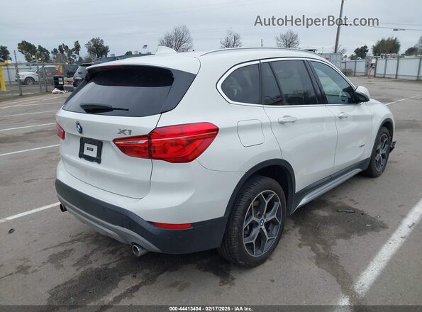 WBXHT3Z30J4A66475 2018 BMW X1 White უკანა მარჯვენა