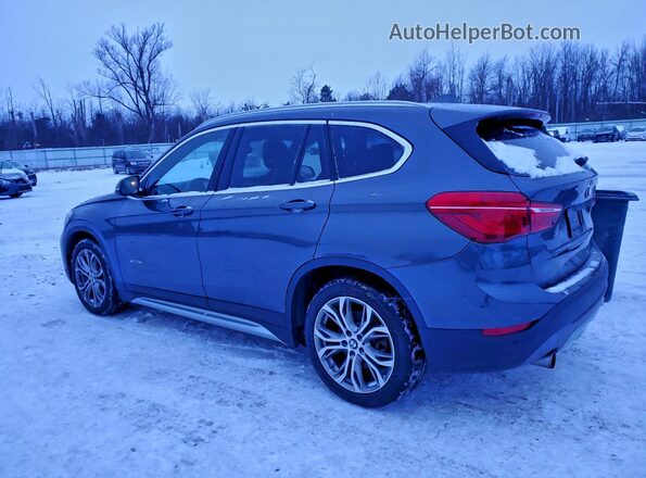 WBXHT3Z35G4A50359 2016 BMW X1 Gray Tył lewy