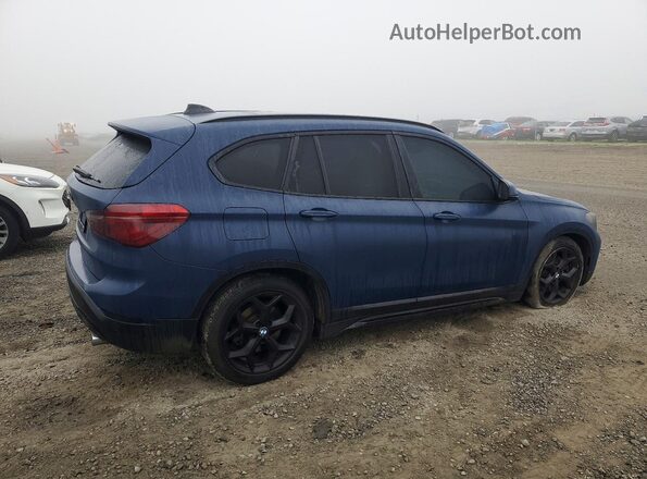 WBXHU7C58K5L12244 2019 BMW X1 Blue Հետևի աջ