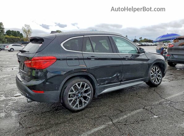 WBXJG7C02N5V40645 2022 BMW X1 Black უკანა მარჯვენა