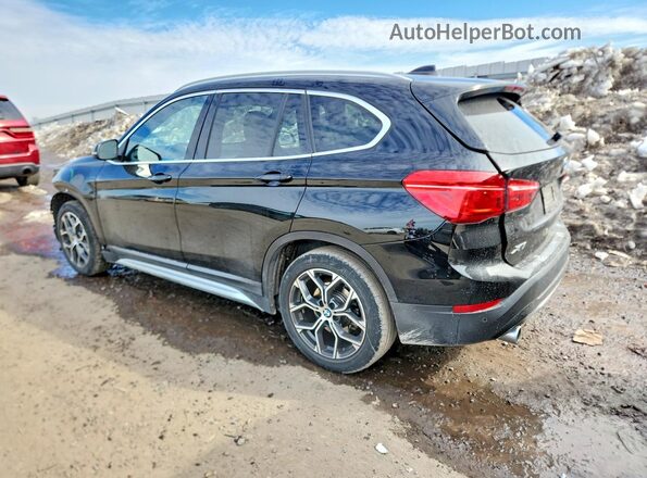 WBXJG7C08M5T51187 2021 BMW X1 Black Trasero izquierdo