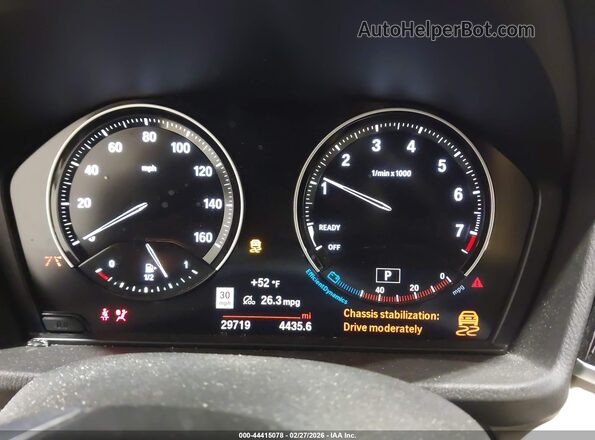 WBXJG9C07N5U58616 2022 BMW X1 Gray უკანა სავარძლების ხედი