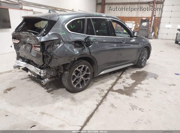 WBXJG9C07N5U58616 2022 BMW X1 Gray უკანა მარჯვენა