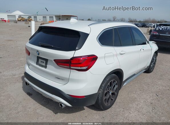 WBXJG9C08L5R72214 2020 BMW X1 White Задня права чверть