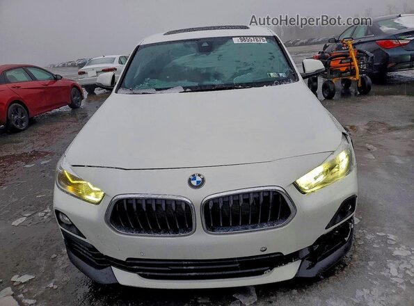 WBXYJ1C00L5P34813 2020 BMW X2 White Front view
