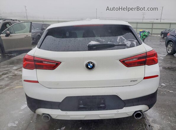 WBXYJ1C00L5P34813 2020 BMW X2 White Rear view