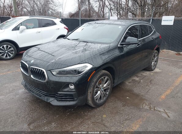 WBXYJ3C51KEP77336 2019 BMW X2 Black წინა მარცხენა ხედი სამი მეოთხედიდან