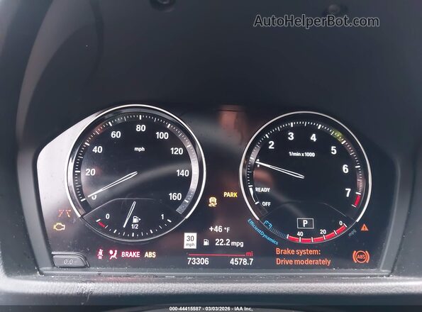 WBXYJ3C51KEP77336 2019 BMW X2 Black უკანა სავარძლების ხედი