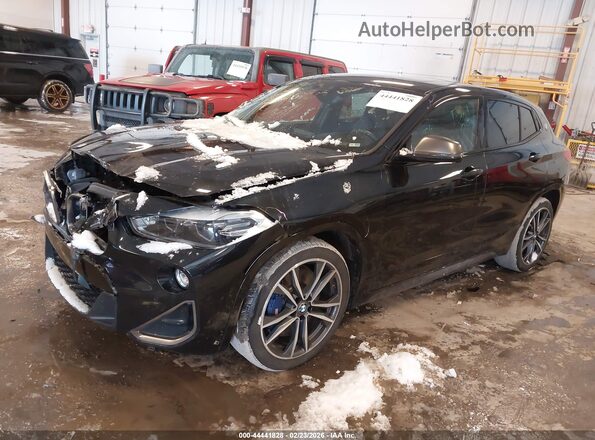 WBXYN1C08L5P03698 2020 BMW X2 Черный Передняя левая четверть