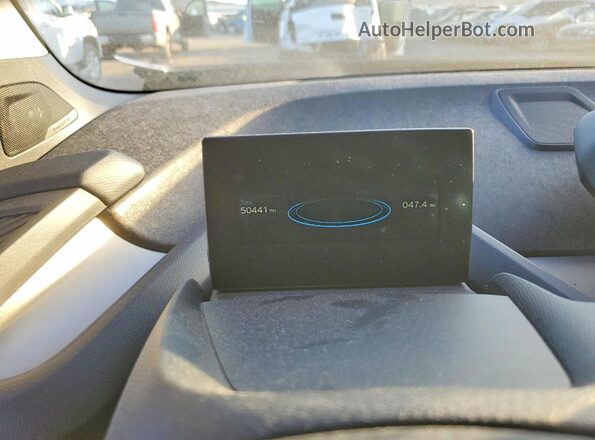 WBY1Z8C30HV894528 2017 BMW I3 White Instrument cluster view