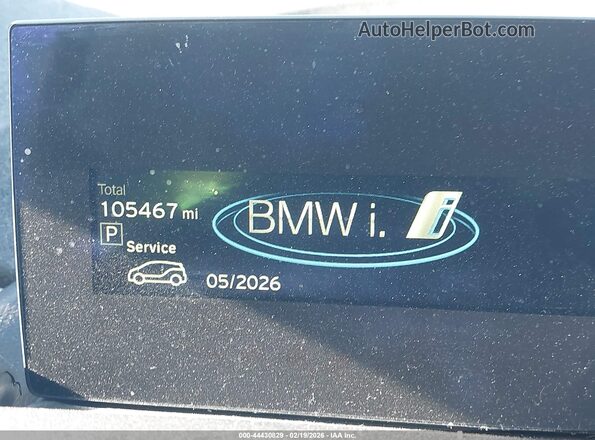 WBY1Z8C32HV891808 2017 BMW I3 White უკანა სავარძლების ხედი