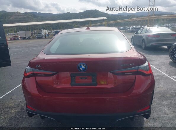 WBY23HD03SFU07866 2025 BMW I4 Red 