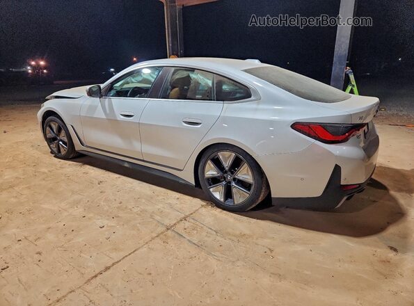 WBY23HD05SFV45781 2025 BMW I4 White უკანა მარცხენა