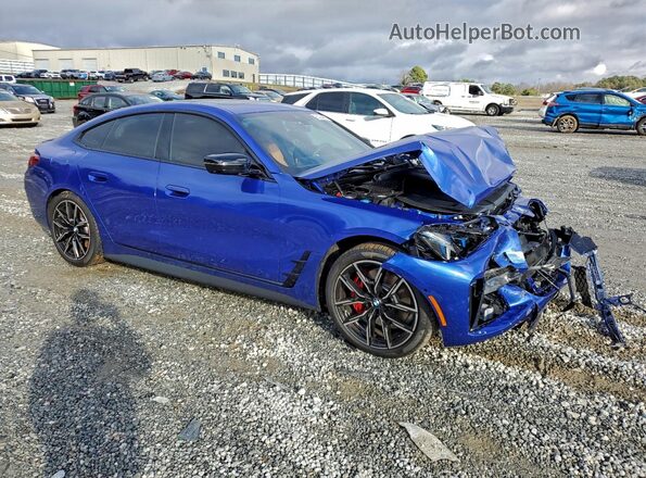 WBY23HD06SFV50746 2025 BMW I4 Blue Առջևի աջ
