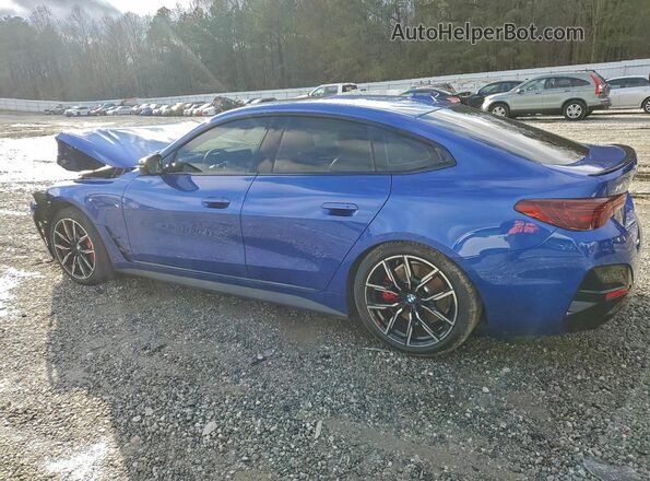 WBY23HD06SFV50746 2025 BMW I4 Blue Հետևի ձախ