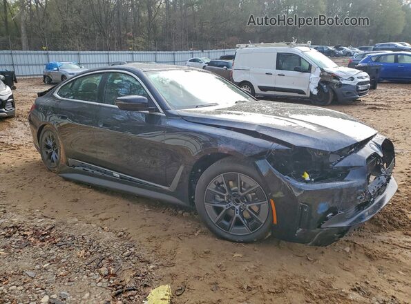 WBY23HD08SFV57987 2025 BMW I4 Black Передня права чверть