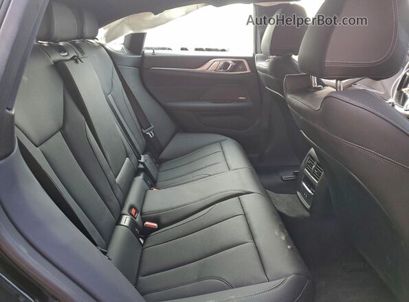 WBY23HD08SFV57987 2025 BMW I4 Black Вид задніх сидінь