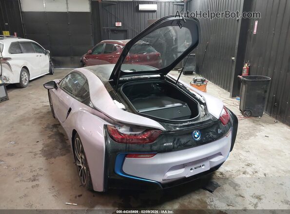 WBY2Z2C3XHV676856 2017 BMW I8 White Հետևի ձախ