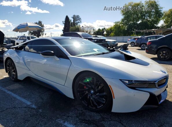 WBY2Z2C51GV676177 2016 BMW I8 Белый Передняя правая четверть