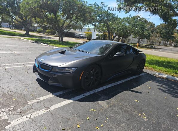 WBY2Z2C56GV676028 2016 BMW I8 Серебряный Задняя правая четверть