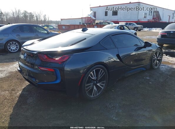 WBY2Z2C57GV675227 2016 BMW I8 Gray Trasero derecho