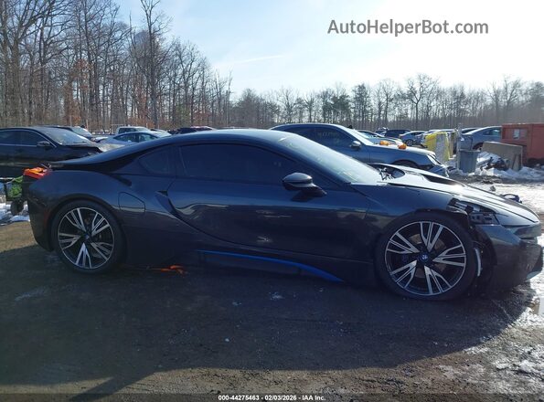 WBY2Z2C57GV675227 2016 BMW I8 Gray Vista interior trasera