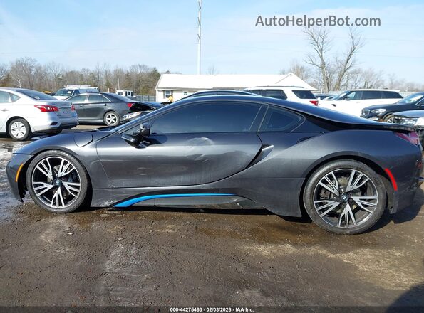 WBY2Z2C57GV675227 2016 BMW I8 Gray Vista interior de 360 grados