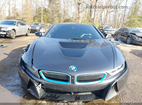 WBY2Z2C57GV675227 2016 BMW I8 Gray Vista del cuadro de instrumentos