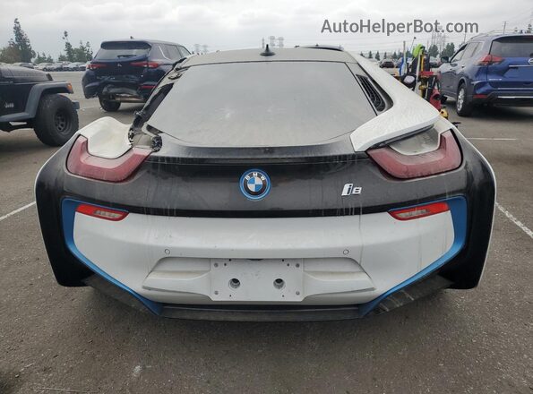 WBY2Z4C55K7D67971 2019 BMW I8 White Вид ззаду