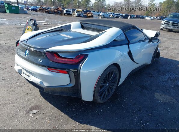 WBY2Z6C55K7E05775 2019 BMW I8 White Tył prawy