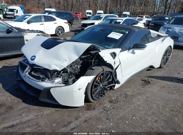 WBY2Z6C55K7E05775 2019 BMW I8 White Przód lewy