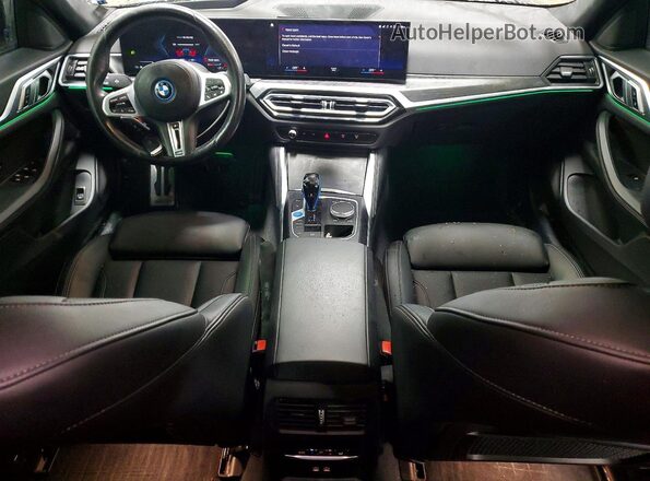WBY33AW05NFM42406 2022 BMW I4 Black Widok deski rozdzielczej